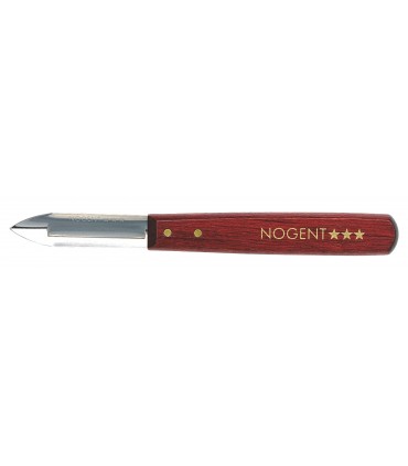 Nogent 1050 Boite de 20 eplucheur Classic 6 cm Bois Rouge