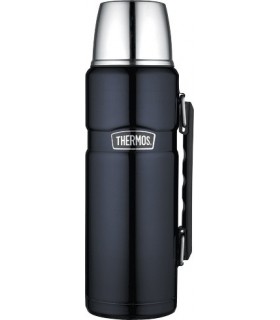 Thermos 123167 Bouteille isotherme THERMOS « KING » 1,2 l bleu marine, à double paroi