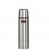 Thermos 183580 Bouteille Light et Compact 0,5 l, à double paroi , en acier inoxydable incassable