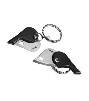 Lionsteel lb.eb Canif porte-clés LIONSTEEL « LIONBEAT », lame acier 440, manche 4,5cm ébène