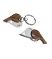 Lionsteel lb.st Canif porte-clés LIONSTEEL « LIONBEAT », lame acier 440, manche 4,5cm bois de santos,