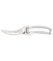 Manufacturer 694 Coupe-volailles inox, branches pleines, ressort comtois. Lg totale : 25 cm