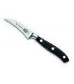 Victorinox 7.7303.08g Couteau bec d'oiseau forgé « Grand Maître », lame courbe 8 cm, manche en polyoxyméthylène