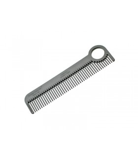 Chicago Comb 644 Peigne «N° 1» anneau, fib de carbone, dent moyenne-fine. Anti-statique et résist. à la chaleur  Lg : 14 cm.