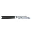 Kaï dm.0714 Couteau légumes Shundamas 9 cm Bois Noir