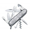 Victorinox 1.3603.t7 Couteau Spartan Silvertech 9 cm Bakélite Gris argenté translucide