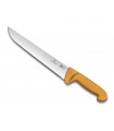 Victorinox 5.8431.21 lame 21 cm inox, manche grillon® jaune.