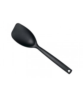 Triangle 79708 Cuiller universelle Triangle 35 cm, nylon noir. Résistant à la chaleur jusqu'à 270 degrés Celsius.