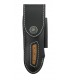 Max Capdebarthes 49312 Etui « T » cuir noir, port horiz/verti pour modèles « Le Thiers » et Laguiole jusqu'à 12 cm de manche.