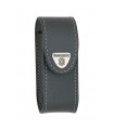 Victorinox 4.0520.31 Étui cuir noir avec clip pivotant pour couteaux 91 mm de 6 à 14 pièces.