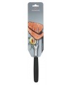 Victorinox 5.2103.15b Fourchette chef, lame 15 cm inox, manche polypropylène noir, sur carte.