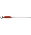 Fisher 872 Fusil de boucher « CLASSIC FISCHROM », mèche ovale 30 cm chrome dur, taillage extra-fin, manche orange.