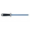 Fisher 1351 Fusil de ménage « PREMIUM », mèche ronde 23 cm céramique bleu, manche noir.