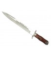Muela 9284 Poignard, lame 26 cm acier inox X50CrMoV15, manche cocobolo