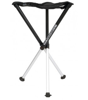 Walkstool 65.xxl  Siège trepied  COMFORT 65 noir (pieds télesc.) sac de transport, lge surface assise,  HT : 65 cm - Ch:250 kg.