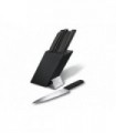 Victorinox 6.7186.63 Bloc lame acier inox manche  cm polypropylène noir