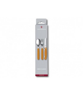 Victorinox 6.7192.f9 Set couverts lame acier inox manche  cm polypropylène noir
