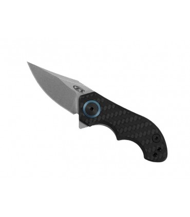 Zero Tolérance  zt.0022 Couteau, lame acier CPM-20CV, manche 7,5 cm fibre de carbone noir au recto et titanium